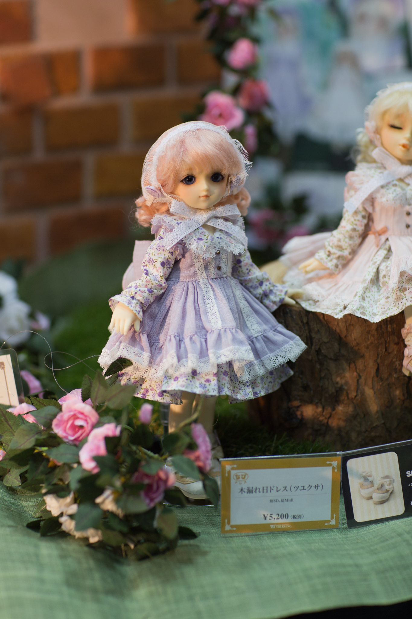 2016年_初夏の新作ドレス＆アイテム_木漏れ日ドレス（ツユクサ）
